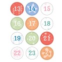 Adventskalender basteln Winter Friends