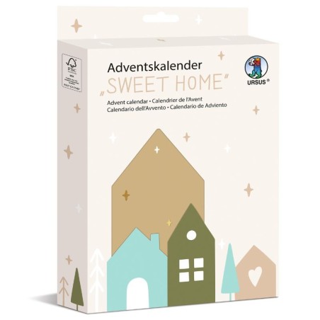 Adventskalender basteln Sweet home