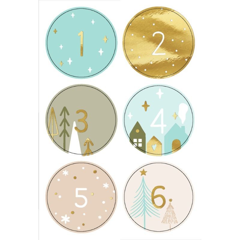 Adventskalender basteln Sweet home