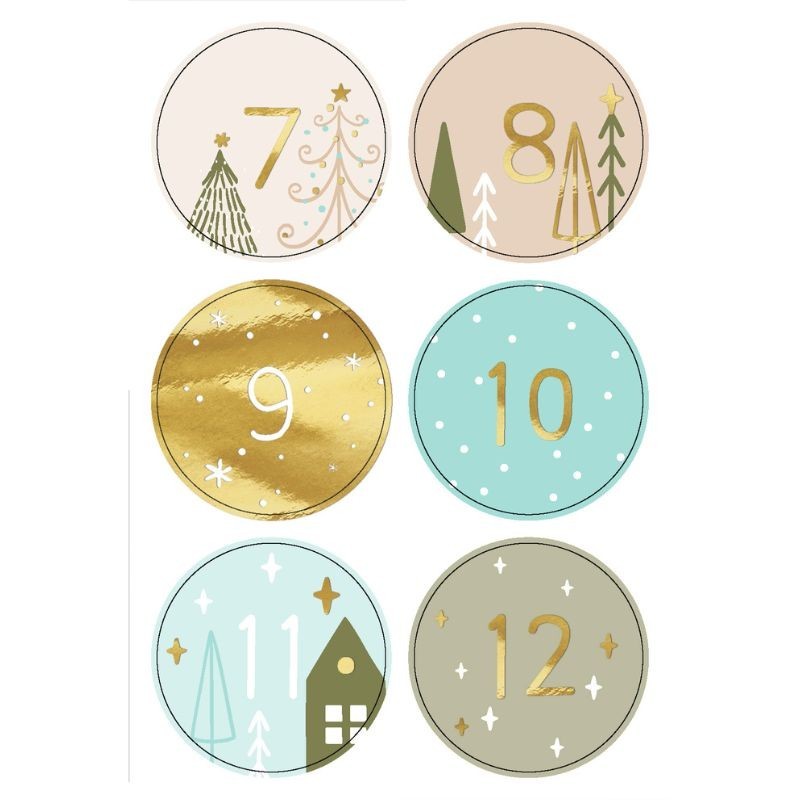 Adventskalender basteln Sweet home