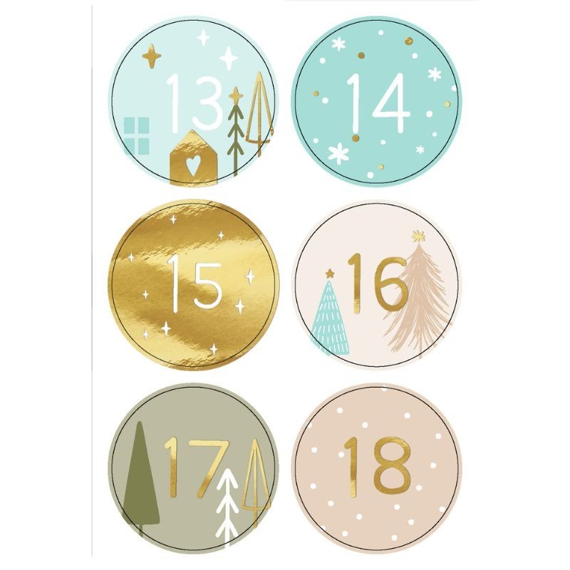 Adventskalender basteln Sweet home