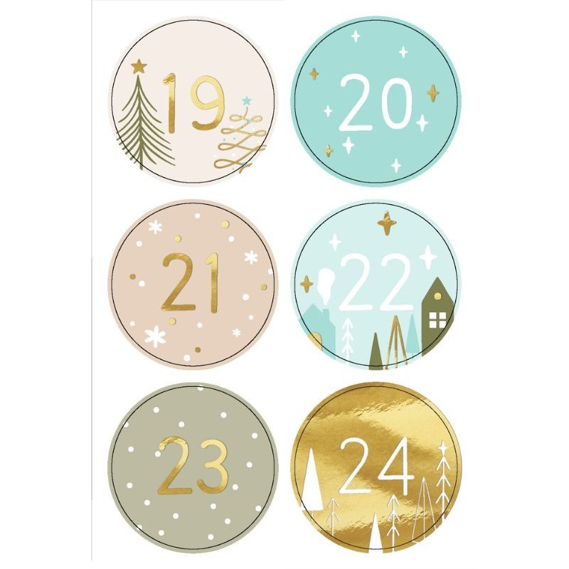 Adventskalender basteln Sweet home