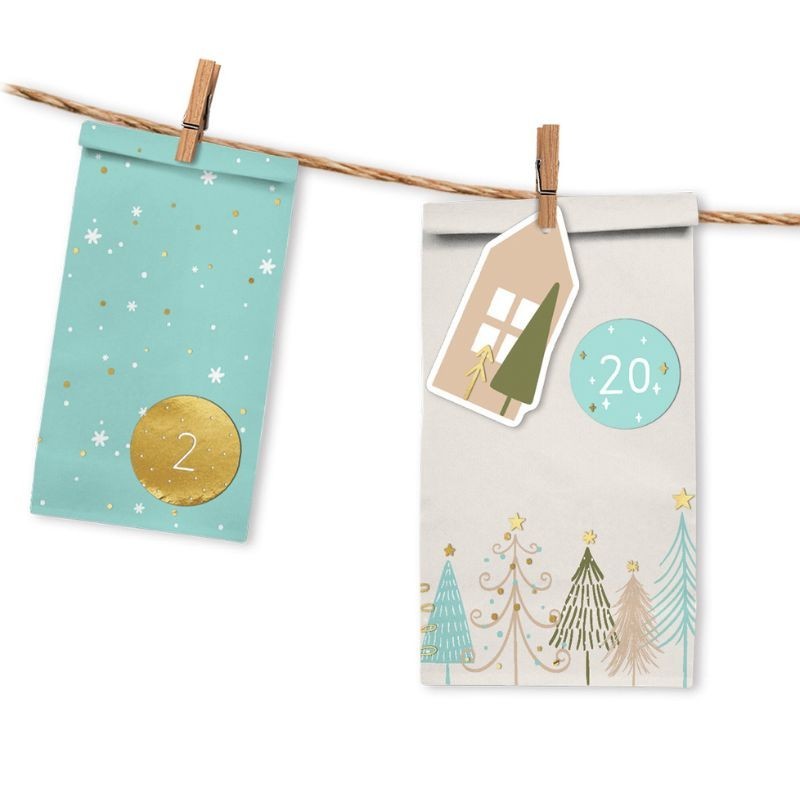 Adventskalender basteln Sweet home