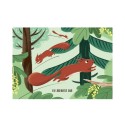 Postkarte Eichhörnchen Du schaffst das