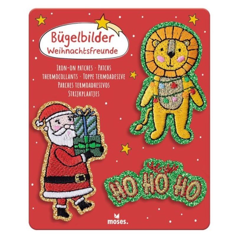 Bügelbilder Weihnachtsfreunde 3er Set