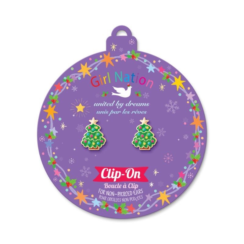 Ohrringe Ohrclips Weihnachtsbaum