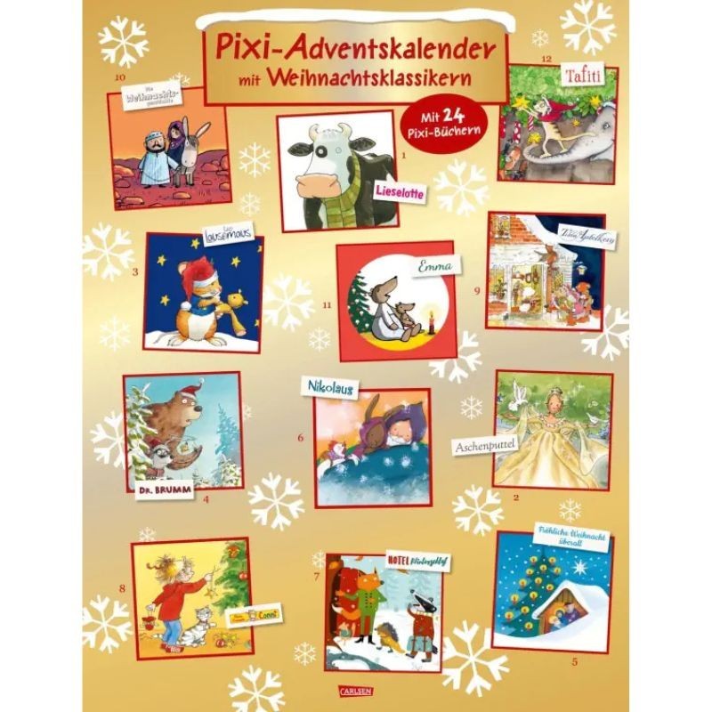 Pixi Adventskalender Gold