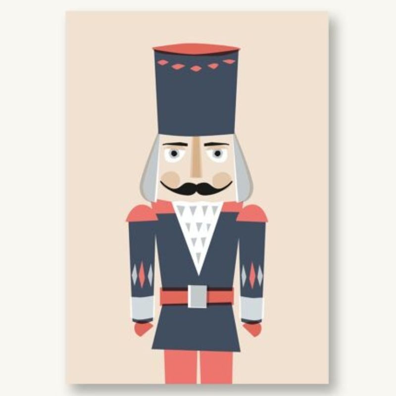 Postkarte Nussknacker
