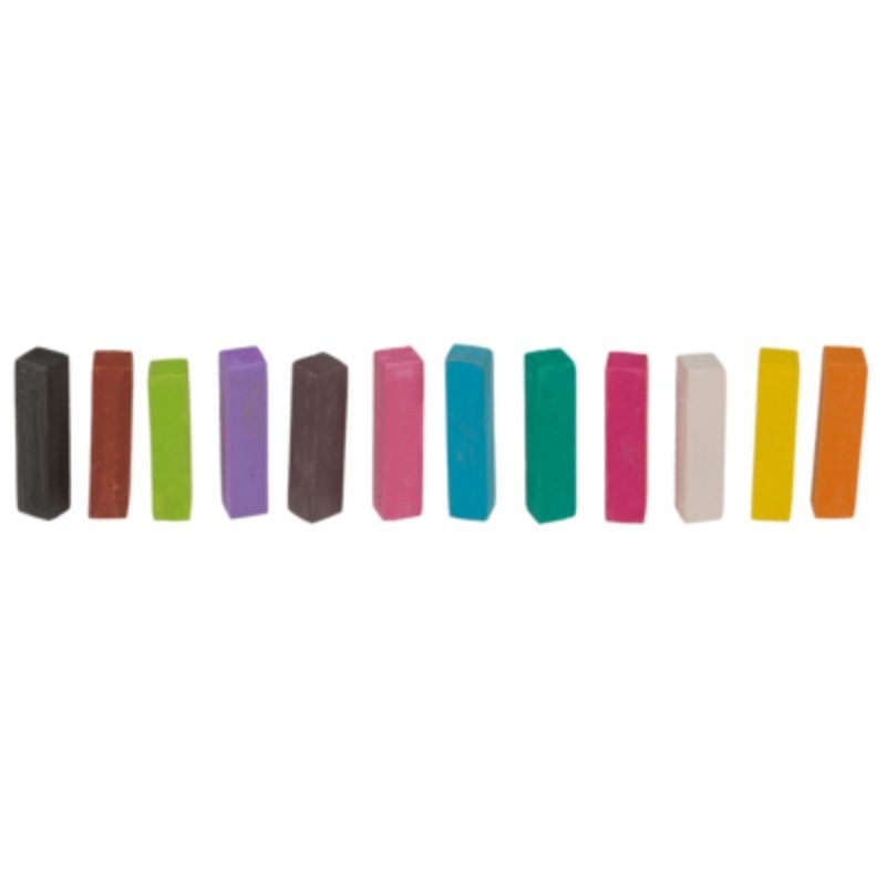 Haarkreide Set mit 12 Farben