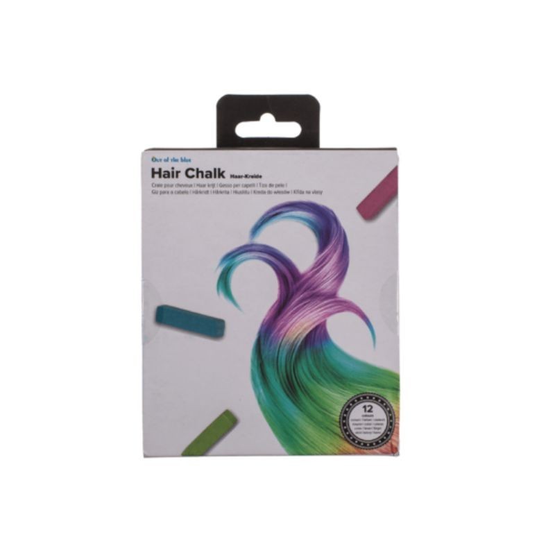Haarkreide Set mit 12 Farben