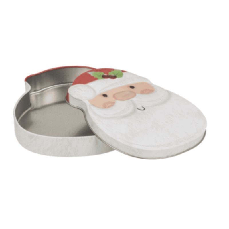 Metalldose Schneemann & Weihnachtsmann