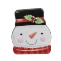 Metalldose Schneemann & Weihnachtsmann