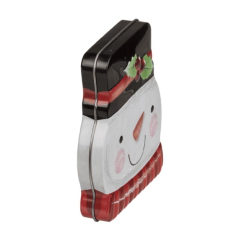 Metalldose Schneemann & Weihnachtsmann