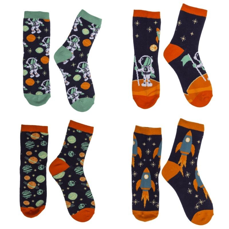 Zaubersocken Space