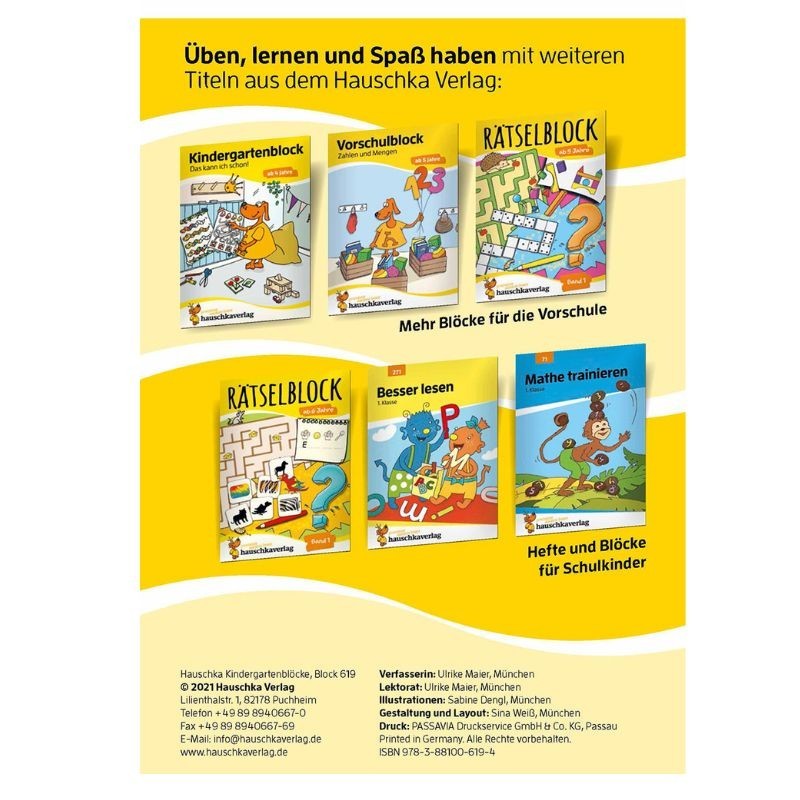 Kindergartenblock Gemeinsamkeiten & Unterschiede