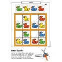 Kindergartenblock Kombinieren, rätseln, Fehler finden
