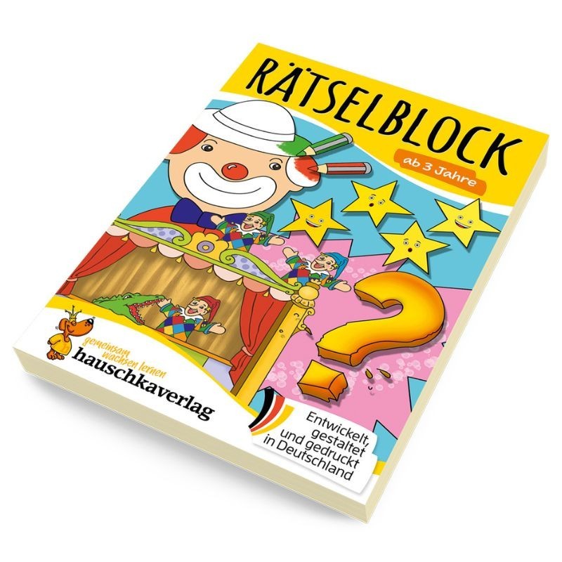 Rätselblock ab 3 Jahre