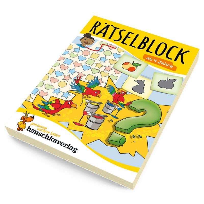 Rätselblock ab 4 Jahre
