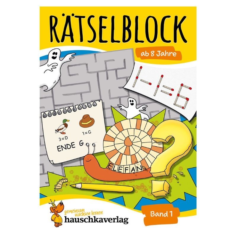 Rätselblock ab 8 Jahre