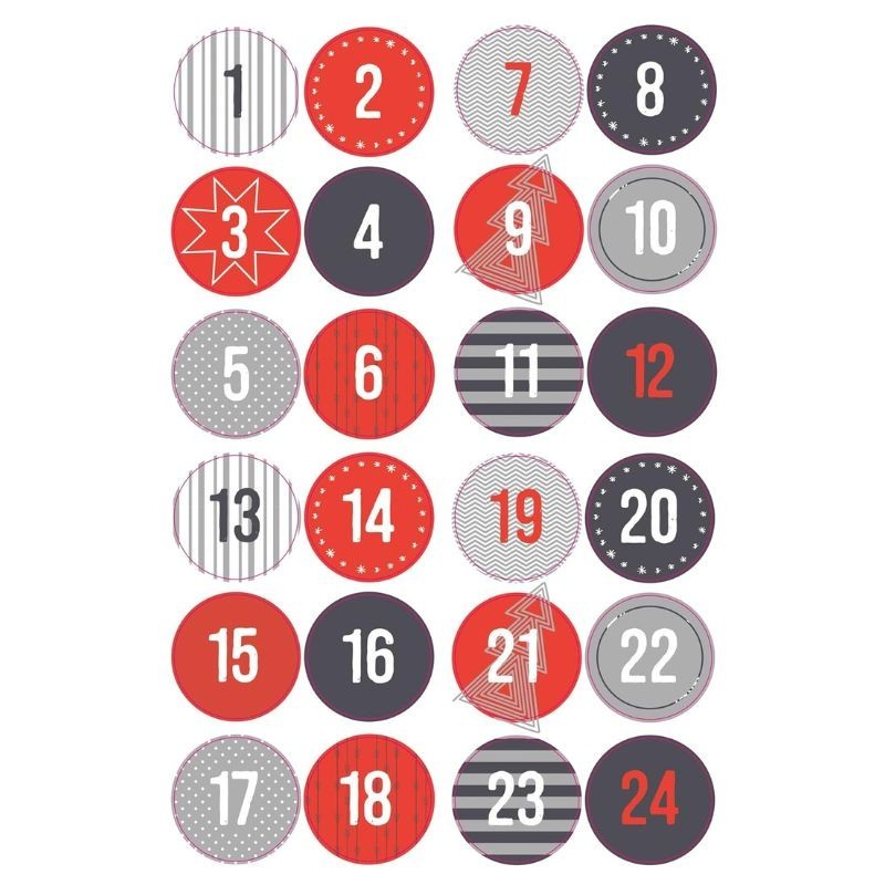 Adventskalender zum Befüllen Style