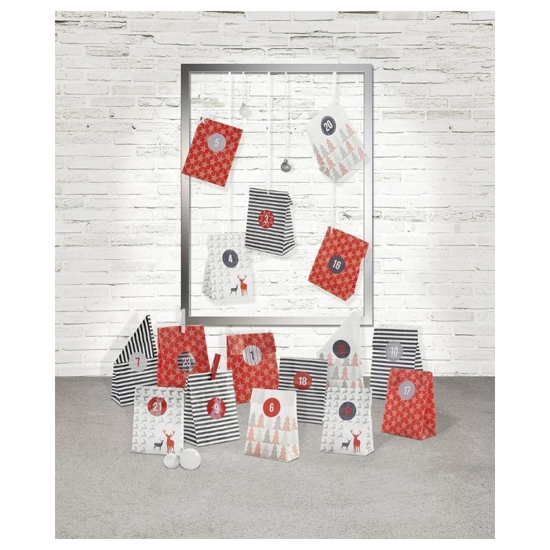 Adventskalender zum Befüllen Style