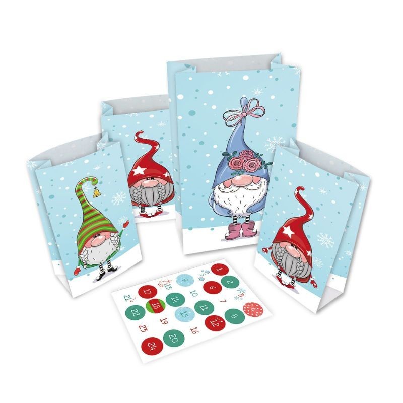 Adventskalender zum Befüllen Wichtel