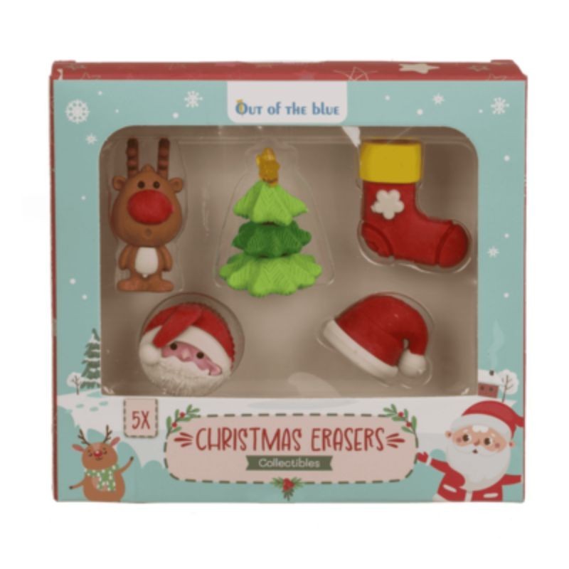 Radiergummi Set Weihnachten
