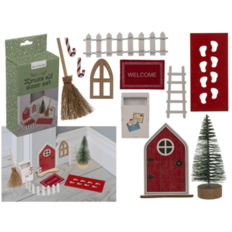 Wichteltür Set Weihnachtself