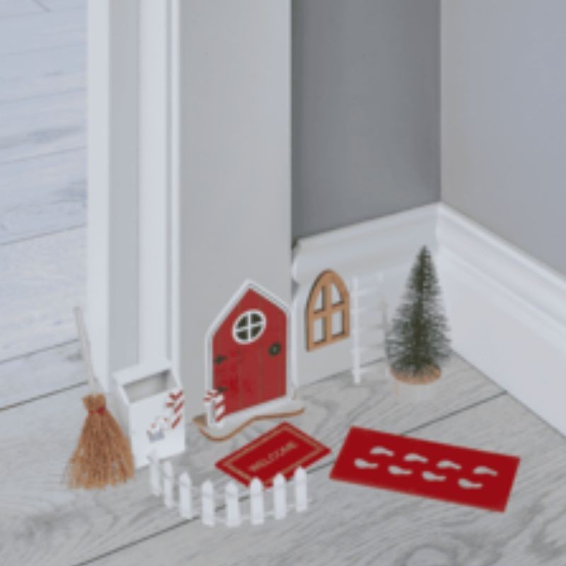 Wichteltür Set Weihnachtself