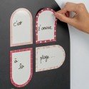 Magnettafel Haftnotizen Bogen rosa