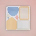 Magnettafel Haftnotizen Strawberry