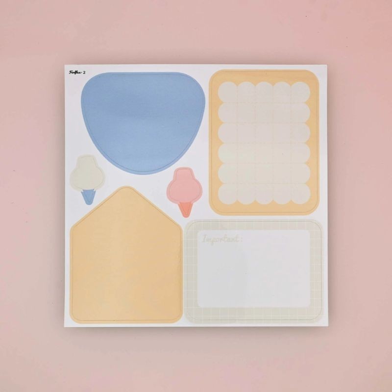Magnettafel Haftnotizen Strawberry