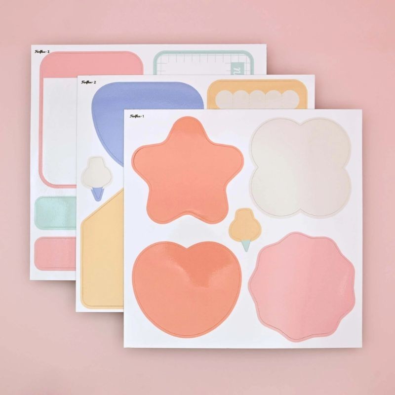 Magnettafel Haftnotizen Strawberry