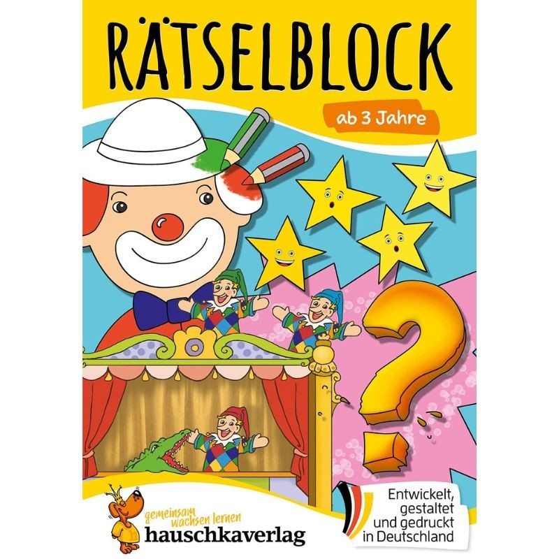 Rätselblock ab 3 Jahre