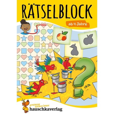 Rätselblock ab 4 Jahre