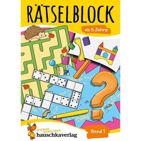 Rätselblock ab 5 Jahre