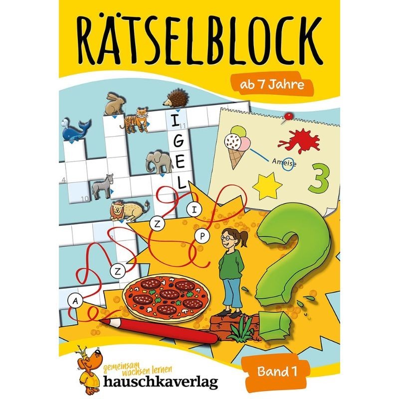 Rätselblock ab 7 Jahre
