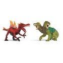 Schleich Eldrador Feuersaurier vs. Dschungelechse