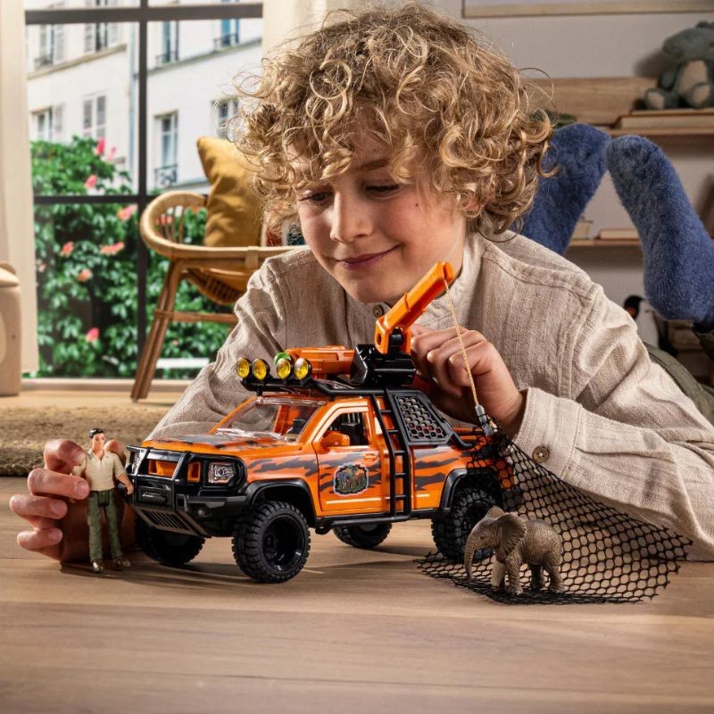 Schleich Wild Life Abenteuerfahrzeug im Dschungel