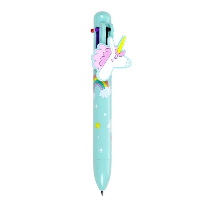 Kugelschreiber Einhorn mit 6 Farben