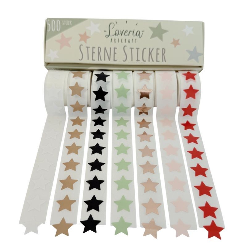 Sticker Set 500 Sterne