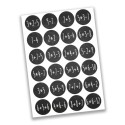 Adventskalender zum Befüllen Rechnen