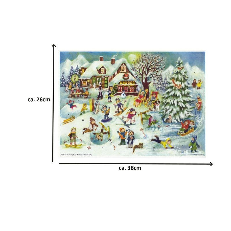 Adventskalender Skihütte