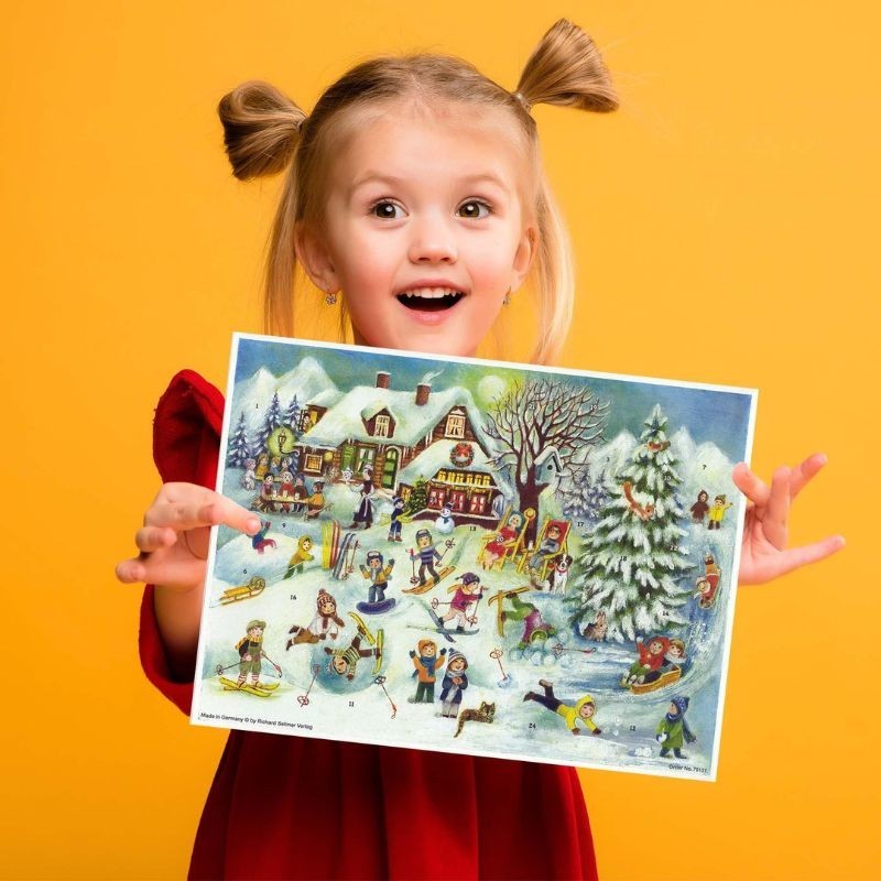 Adventskalender Skihütte
