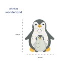 Puzzle Pinguin aus Holz