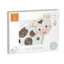 Puzzle Kuh aus Holz