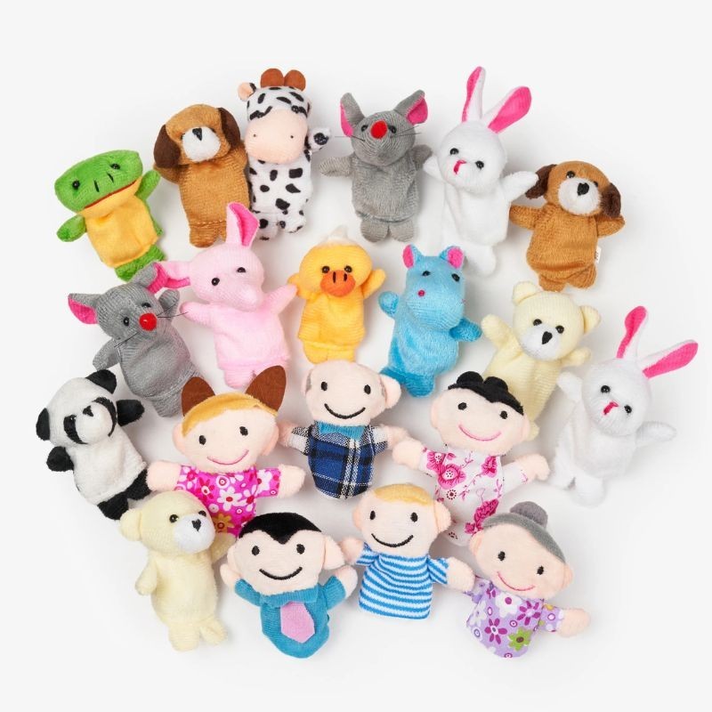 Fingerpuppen Set 20 teilig