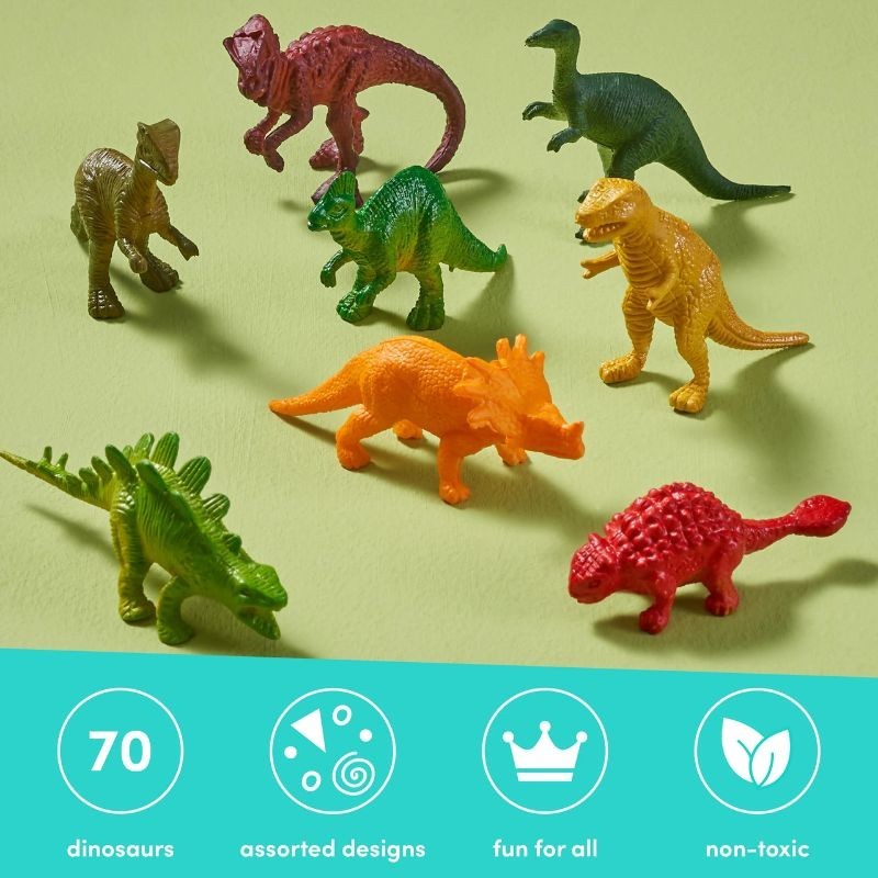 Dinosaurier Spielfiguren Set 70 teilig
