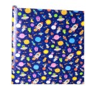 Geschenkpapier Space bunt