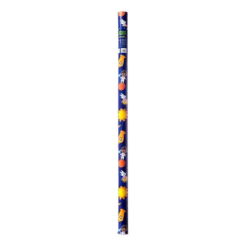 Geschenkpapier Space bunt